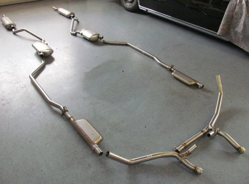 Stainless steel exhaust system