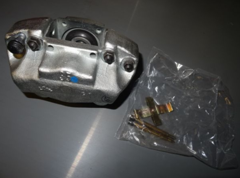 Rear left brake caliper