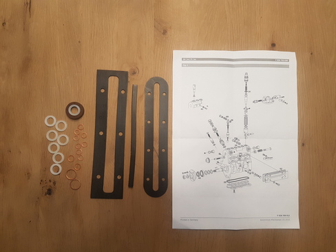 Seal kit injection pump